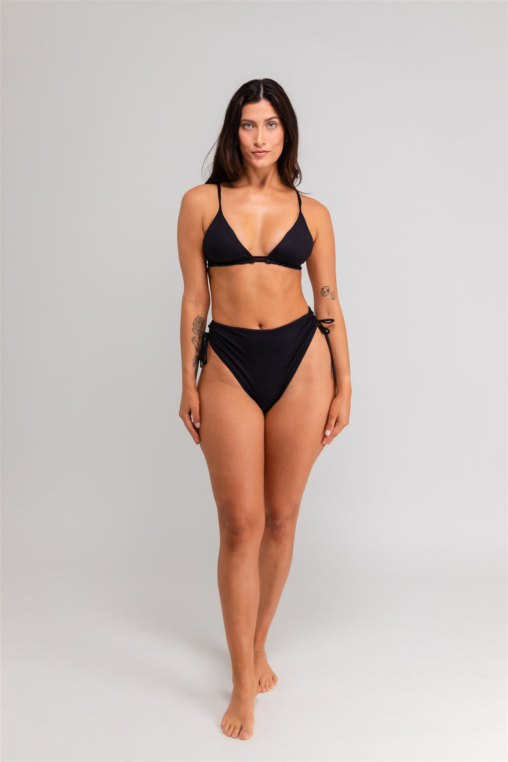 Gunga Black Hot Pants Top