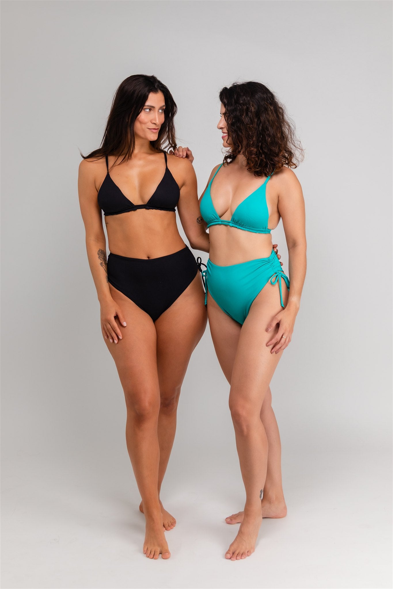 Gunga Turquoise Hot Pants Top