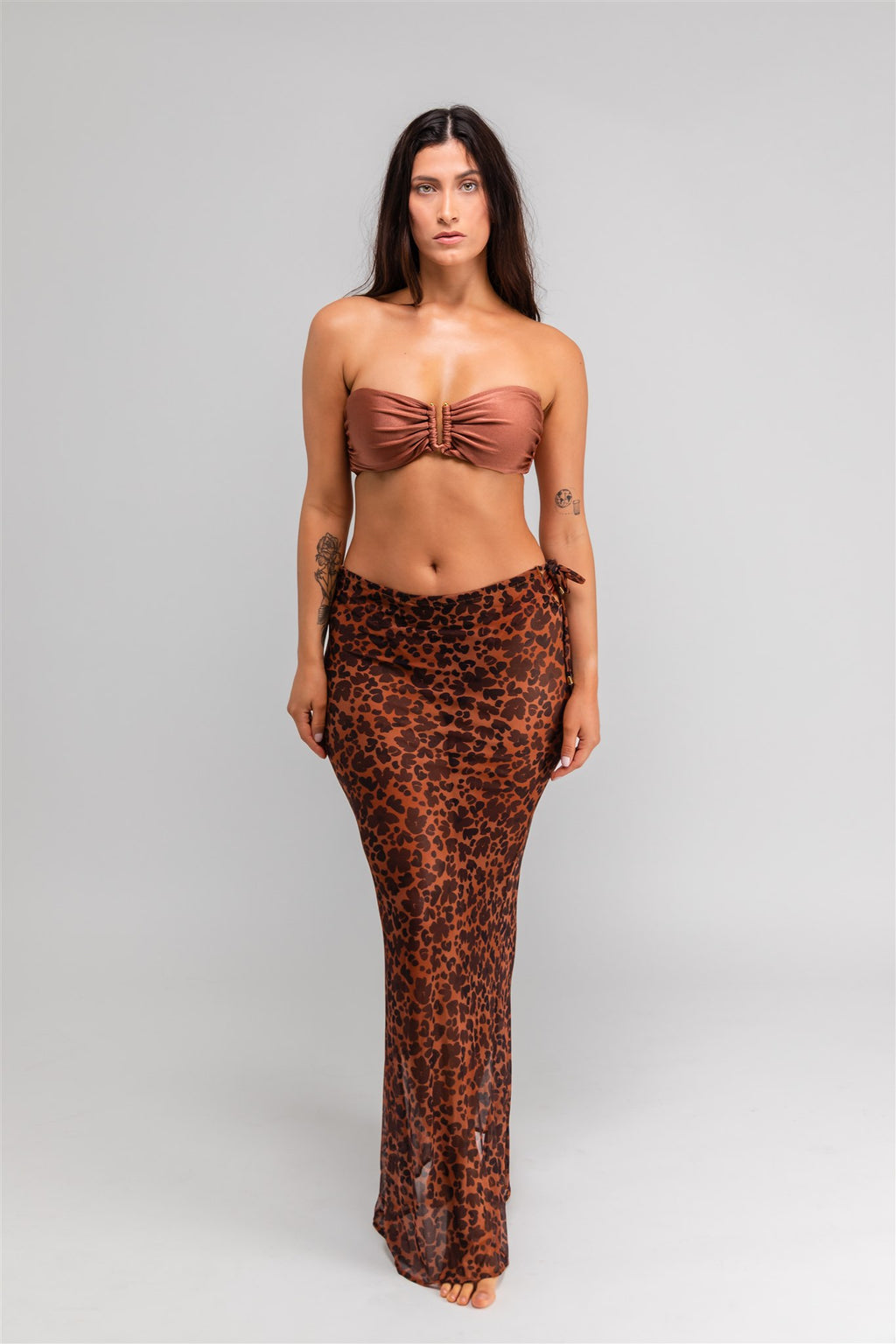 Jardim Onça Long Skirt (Tulle)