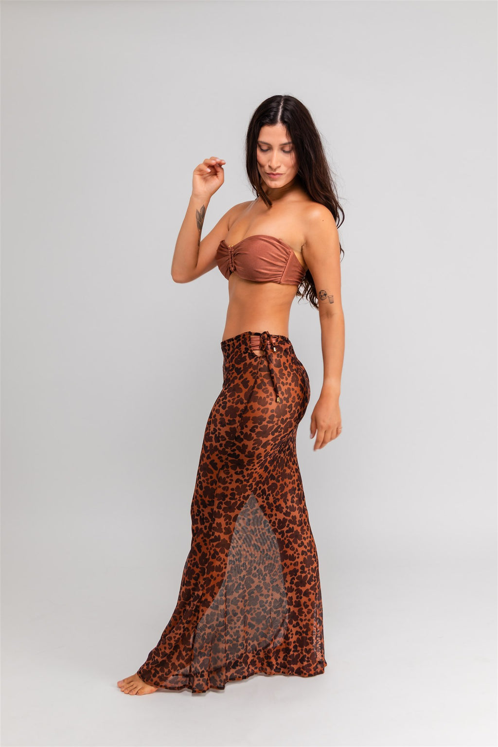 Jardim Onça Long Skirt (Tulle)